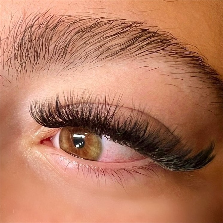 Eyelash extensions before and after Spokane Valley